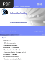 IBM Global Services - Testing Competency: Strategy, Approach & Planning