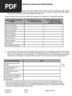 Worksheet 2-Digital Marketing