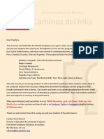 Caminos Del Inka Study Guide 1819 PDF