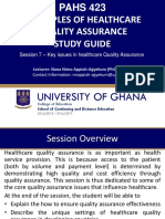 Session slides 7 - Key issues in healthcare quality Assurance.pdf