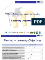 TC04 - E-Learning Event in Moodle