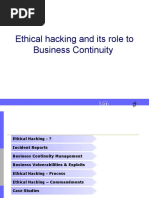 Ethical Hacking and Its Role To Business Continuity