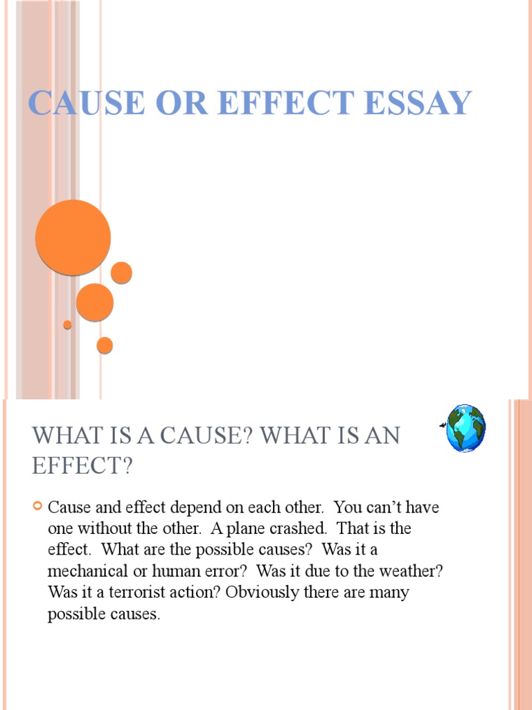 Cause and Effect Essay Guide | PDF | Essays | Causality