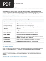 Module 1 - Networking Today