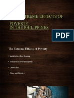 The Extreme Effects of Poverty in The Philippines