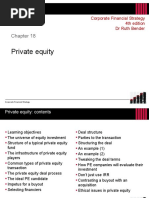 Private Equity: Corporate Financial Strategy 4th Edition DR Ruth Bender