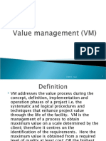 Value Management (VM)