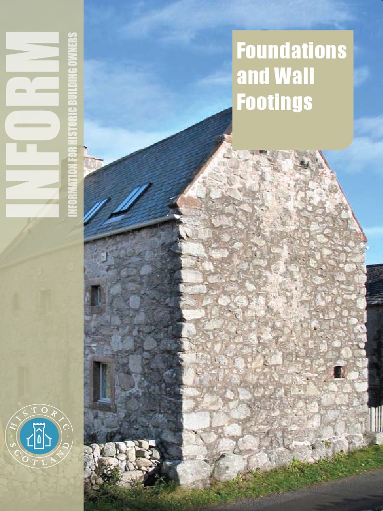Foundations and Wall Footings: Gardens Further Reading | PDF | Road ...