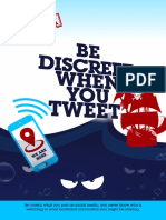 Be Discreet while you Tweet