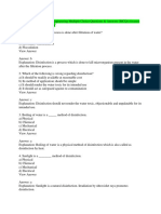 Chap-4 Disinfection (MCQ) PDF