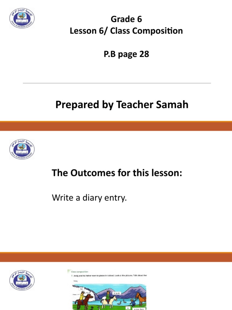 L6 Grade 6 Class Composition | PDF | Poetry
