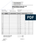 Daftar Hadir Ujian Try Out