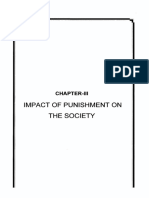 Impact of Punishment on Society