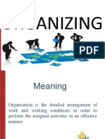 Organising and Departmentation PDF