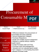 5 Procurement of Consumable Material PDF