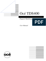 Océ TDS400: Digital Multifunctional System