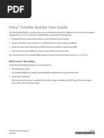 Fiery® Installer Builder User Guide: What's New in This Release