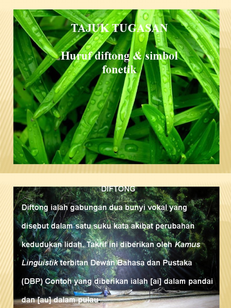 Diftong | PDF