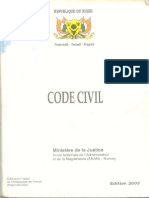 Code Civil Nigérien PDF