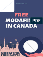Free Modafinil Sample in Canada