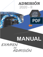 Manual Examen Admision 2020-II