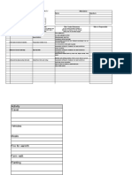 Job Safety Analysis Worksheet: Wimmera Catchment Management Authority