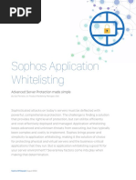 Sophos Application Whitelisting: Advanced Server Protection Made Simple