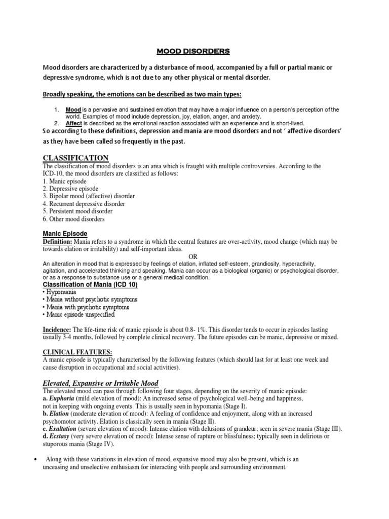 Understanding the Stages and Symptoms of Mania From Hypomania to