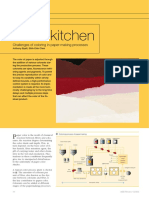 Color Kitchen: Challenges of Coloring in Paper-Making Processes