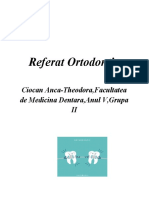 Referat Ortodontie 1