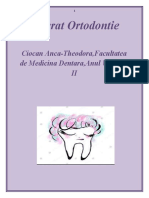 Referat Ortodontie
