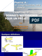 A3-Donnees Necessaires Pour Un Projet de Pont PDF