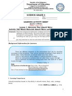 Department of Education: Science Grade 4