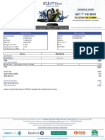 Billing summary for customer DR ARJAN DAS with invoice S-2556643-09-21