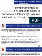 ADHD Tulburari de Conduite