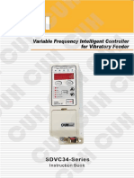 SDVC34 Series Variable Frequency Intelligent Controller Instruction Book