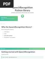 Spoken Language Processing in Python Chapter2