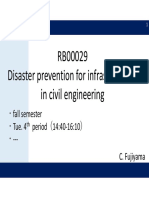 RB00029 Disaster Prevention For Infrastructures in Civil Engineering