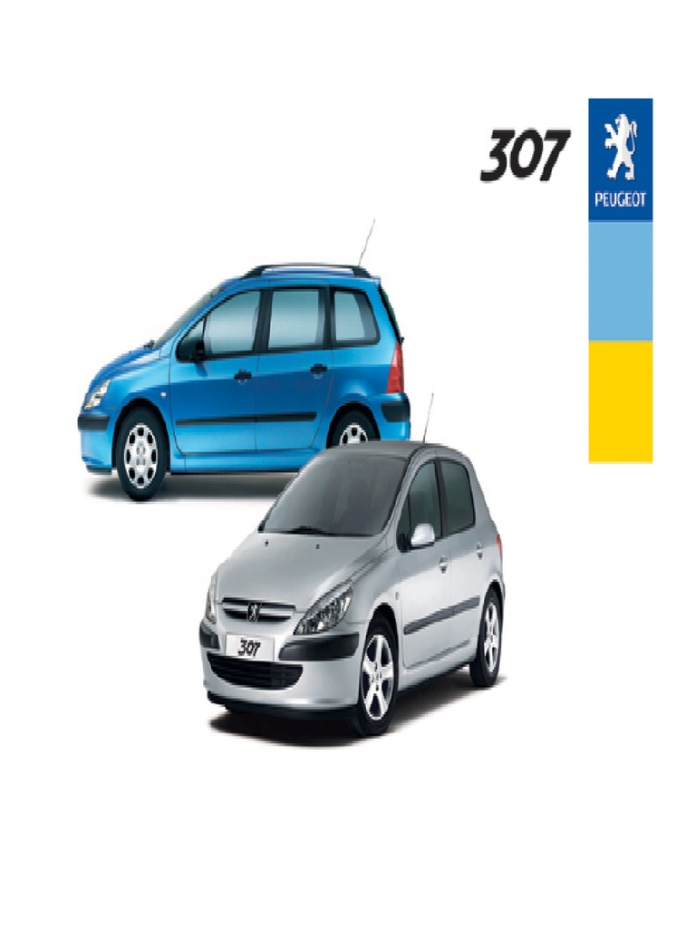 Buku Panduan Peugeot 307 HB T5 - EN | PDF | Airbag | Components
