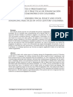 Financciación Del Estado Colombiano Lopez Bejarano