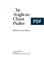 The Anglican Chant Psalter PDF