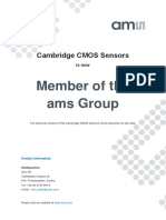 Member of The Ams Group: Cambridge CMOS Sensors