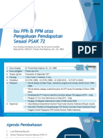 Isu PPH Dan PPN Atas Pengakuan Pendapatan Sesuai PSAK 72 201103p