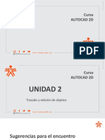 Presentacion Unidad 2 Autocad 2D