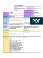 CEFR LESSON PLAN TEMPLATE FOR TRAINING Y5 PURPOSES