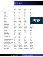 Joel Cugnoni, LMAF / EPFL FE Simulation: Consistent Units