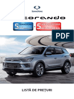 Korando Lista de Preturi RO - 2020 - v5 PDF