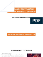 Medidas de Prevención y Control Frente Al Covid 19