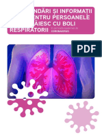 Recomandari Utile Pentru Pacientii Cu Boli Respiratorii PDF