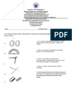 Summative Grade 8 Technical Drafting